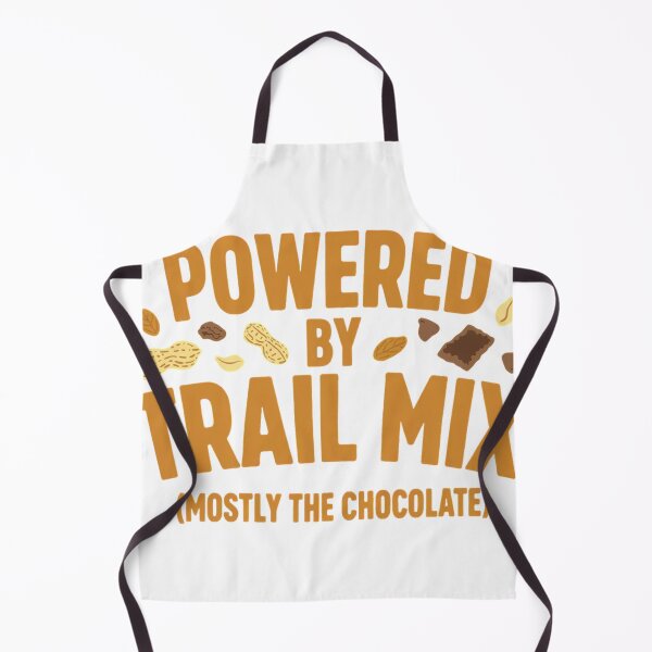Item preview, Powered By Trail Mix Mostly Chocolate Funny Hiker Gift designed and sold by ys96.
