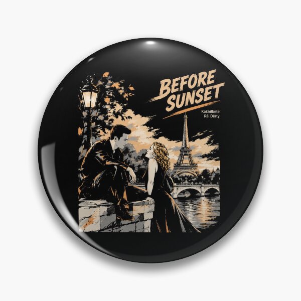 Item preview, Before Sunset Vintage Ethan Hawke Julie Delpy designed and sold by DebellismyrArts.