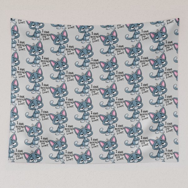 Item preview, Blasé Kitty — I Have Reached My Limit. designed and sold by Robbgoblin.