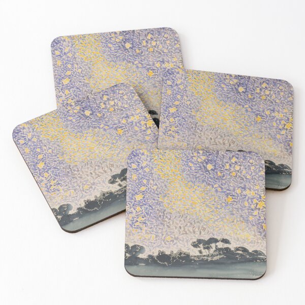 Item preview, Landscape with stars designed and sold by NeonCanvasDream.