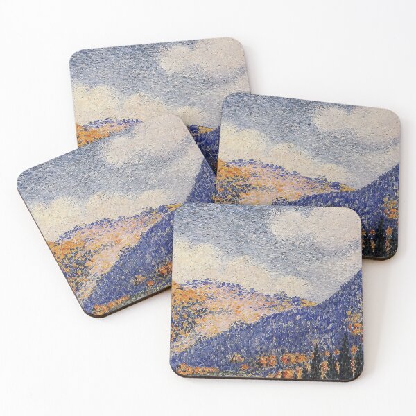 Item preview, Landscape, the little maresque mountains designed and sold by NeonCanvasDream.