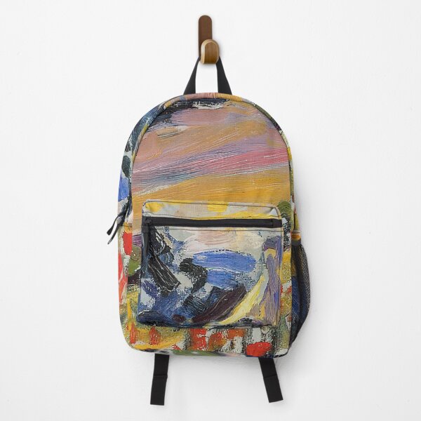 Item preview, Landscape with sunset designed and sold by NeonCanvasDream.