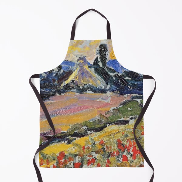 Item preview, Landscape with sunset designed and sold by NeonCanvasDream.