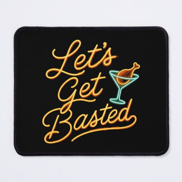 Item preview, Let's Get Basted Vintage Postcard Thanksgiving Shirt designed and sold by CerealBoxInk.