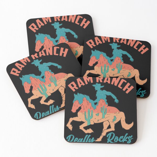 Item preview, Ram Ranch Really Rocks Western Cowboy Horse Desert designed and sold by GINAMILTON12.