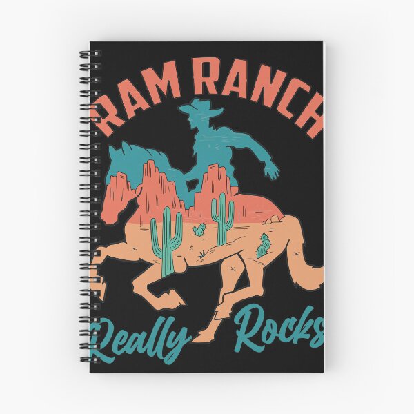 Item preview, Ram Ranch Really Rocks Western Cowboy Horse Desert designed and sold by GINAMILTON12.