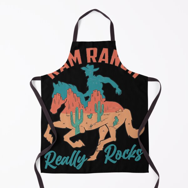 Item preview, Ram Ranch Really Rocks Western Cowboy Horse Desert designed and sold by GINAMILTON12.