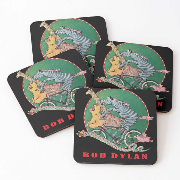 Item preview, Bob Dylan 1978 US Tour Whimsical Animal Bicycle Art designed and sold by GINAMILTON12.