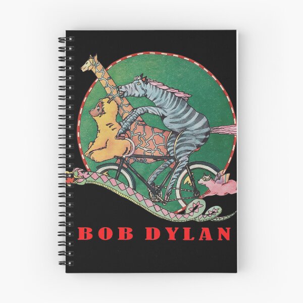 Item preview, Bob Dylan 1978 US Tour Whimsical Animal Bicycle Art designed and sold by GINAMILTON12.