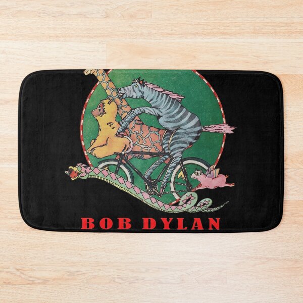 Item preview, Bob Dylan 1978 US Tour Whimsical Animal Bicycle Art designed and sold by GINAMILTON12.