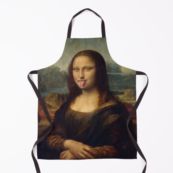 Item preview, Mona Lisa Tongue Out - Cheeky Renaissance Art Parody designed and sold by ShabanMerch⭐⭐⭐.