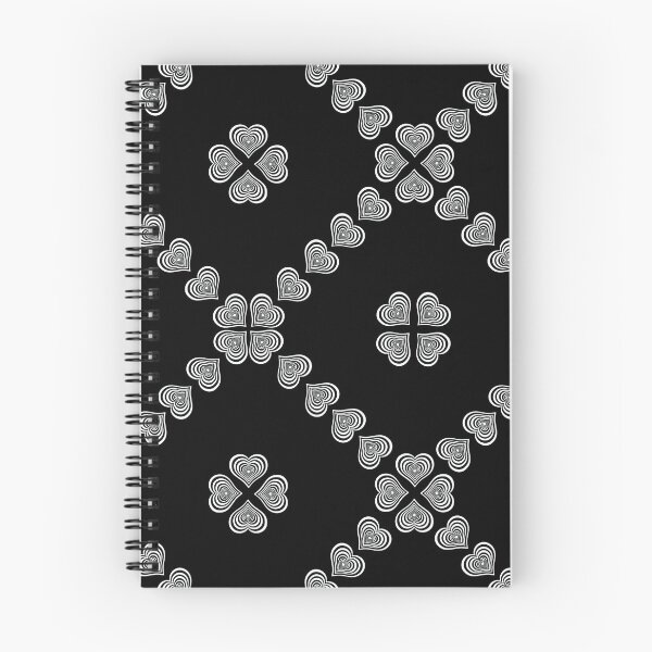 Item preview, Heart Diamonds in White & Black designed and sold by Digitalmyth's Designs.