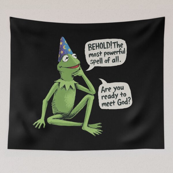 Item preview, Wizard Kermit designed and sold by delila8a8e.