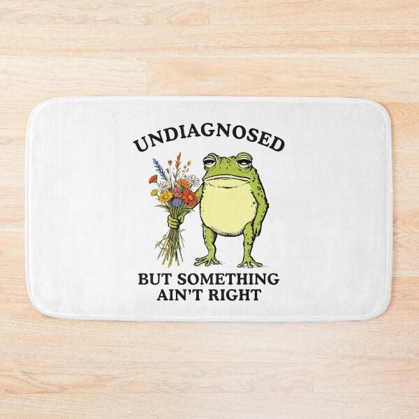 Item preview, Undiagnosed But Something Ain't Right Funny Frog designed and sold by studio-ssaam.