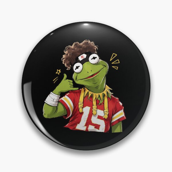 Item preview, Kermit Mahomes Meme designed and sold by delila8a8e.