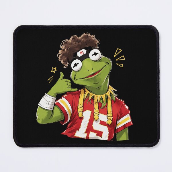 Item preview, Kermit Mahomes Meme designed and sold by delila8a8e.
