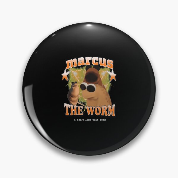 Item preview, Marcus The Worm Retro Lightning Star Design designed and sold by GINAMILTON12.