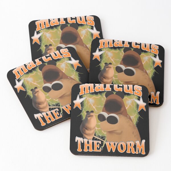 Item preview, Marcus The Worm Retro Lightning Star Design designed and sold by GINAMILTON12.