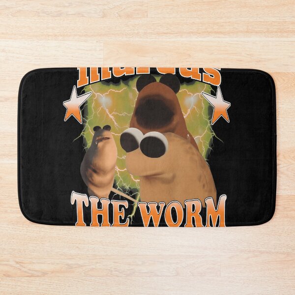 Item preview, Marcus The Worm Retro Lightning Star Design designed and sold by GINAMILTON12.