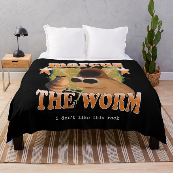 Item preview, Marcus The Worm Retro Lightning Star Design designed and sold by GINAMILTON12.