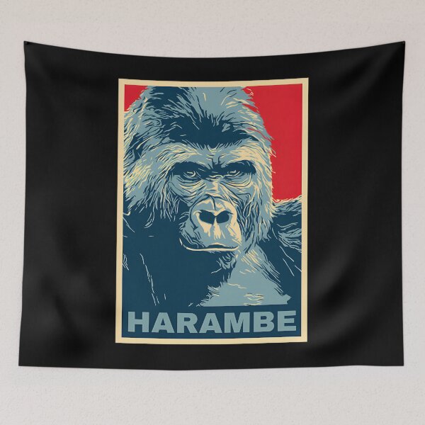 Item preview, Harambe designed and sold by RubyeReing.