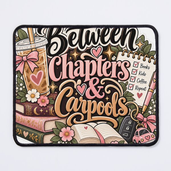 Item preview, Between Chapters and Carpools designed and sold by ChaosChapter69.