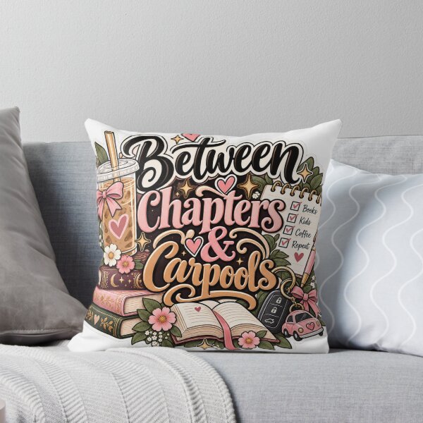 Item preview, Between Chapters and Carpools designed and sold by ChaosChapter69.