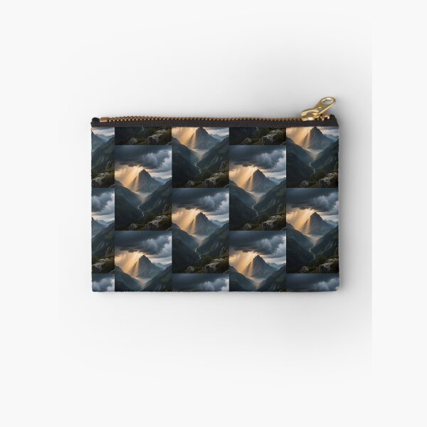 Item preview, Sunlight Over Majestic Mountain Peak designed and sold by atlasvault33.