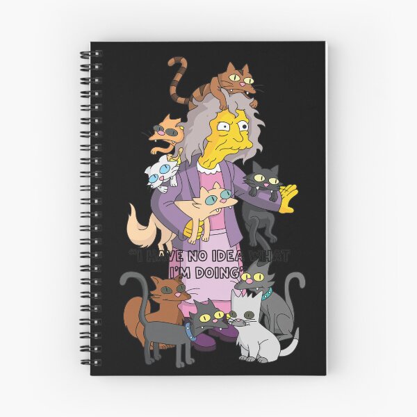 Item preview, Agnes Skinner Cats  Cartoon  designed and sold by GINAMILTON12.