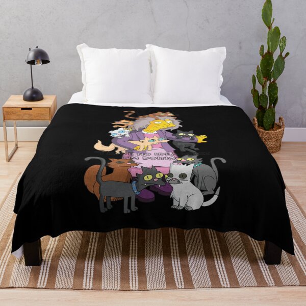 Item preview, Agnes Skinner Cats Cartoon designed and sold by GINAMILTON12.