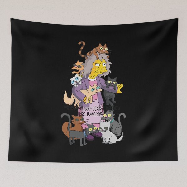 Item preview, Agnes Skinner Cats  Cartoon  designed and sold by GINAMILTON12.