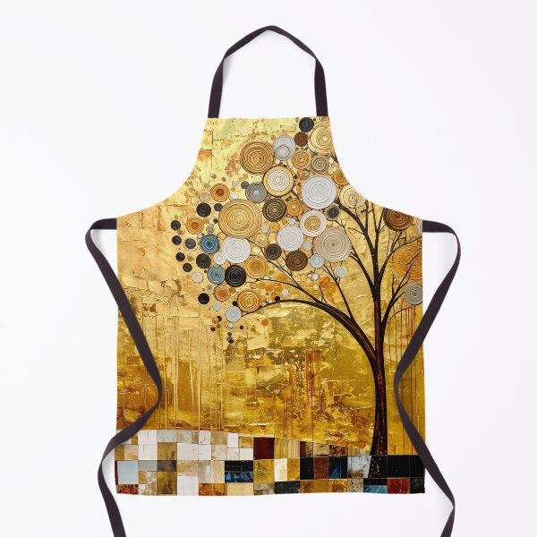 Item preview, Golden Tree of Life in Gustav Klimt Style designed and sold by Vicky Brago-Mitchell®.