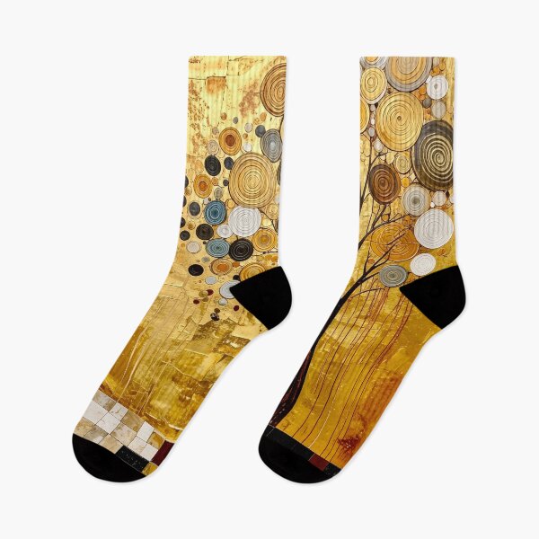 Item preview, Golden Tree of Life in Gustav Klimt Style designed and sold by Vicky Brago-Mitchell®.