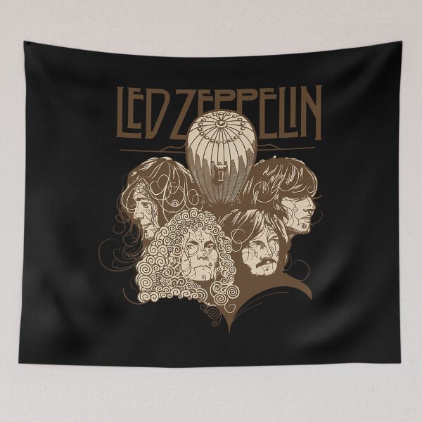 Aperçu de l'œuvre Led Zeppelin créée et vendue par Xavier Bouvet.