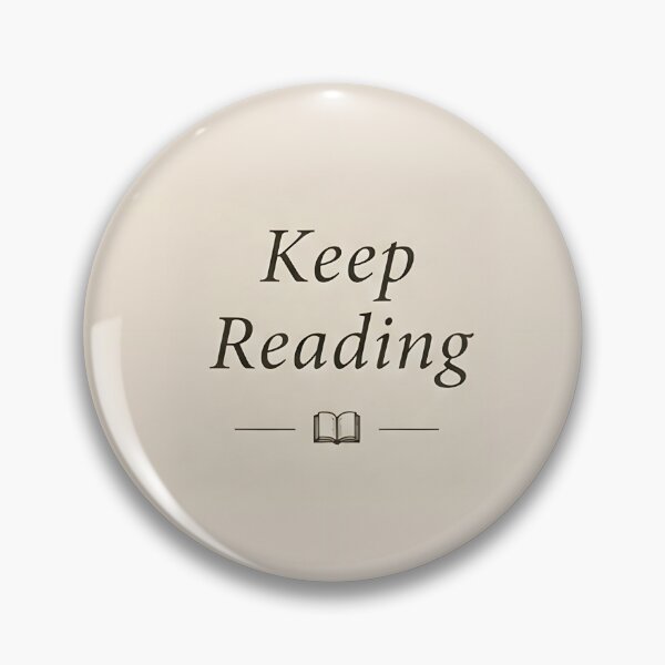 Item preview, Keep Reading – Minimalist Serif Typography Design designed and sold by KWW SHOP.
