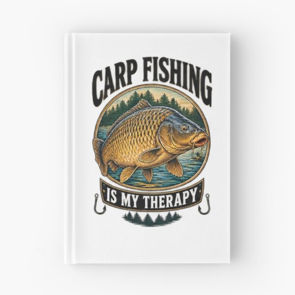 Item preview, Carp fishing is my therapy designed and sold by StrongEpic.