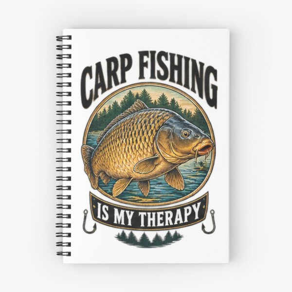 Item preview, Carp fishing is my therapy designed and sold by StrongEpic.