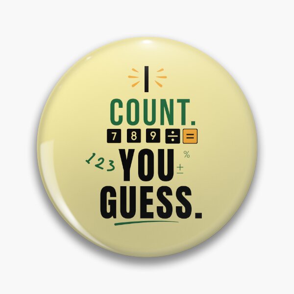 Item preview, Yo cuento, tú adivinas – Humor divertido sobre contabilidad designed and sold by FCA SIR MERCH .