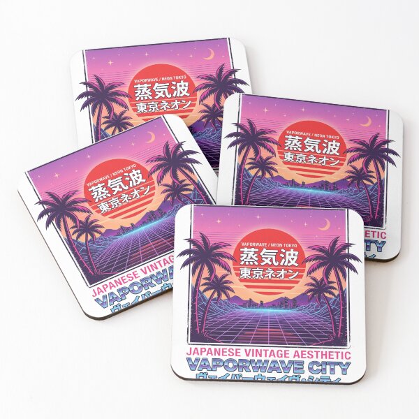 Item preview, Japanese Vintage Aesthetic Vaporwave City designed and sold by RoyalDeluxGo.
