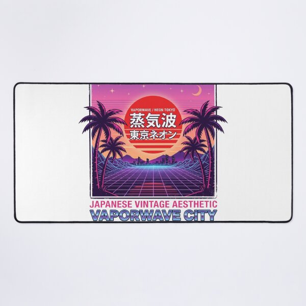 Item preview, Japanese Vintage Aesthetic Vaporwave City designed and sold by RoyalDeluxGo.