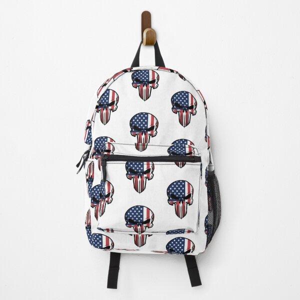 Item preview, American Flag Skull - Patriotic USA Skull designed and sold by Marshallamoakohene.