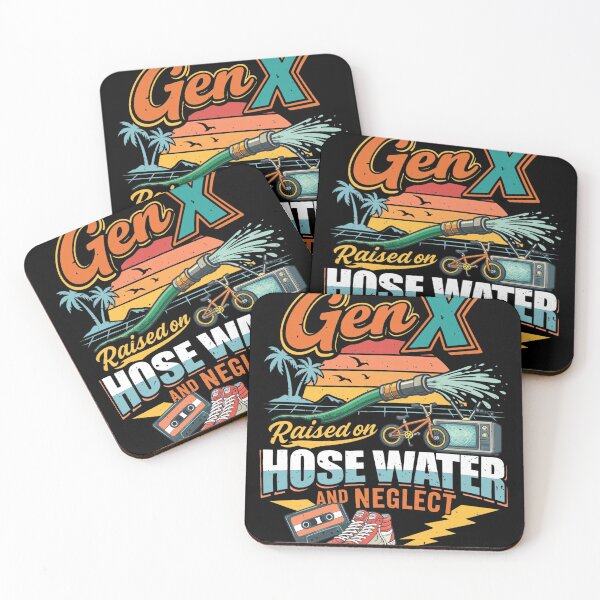 Item preview, Gen X Raised on Hose Water and Neglect Retro 80s 90s designed and sold by GINAMILTON12.