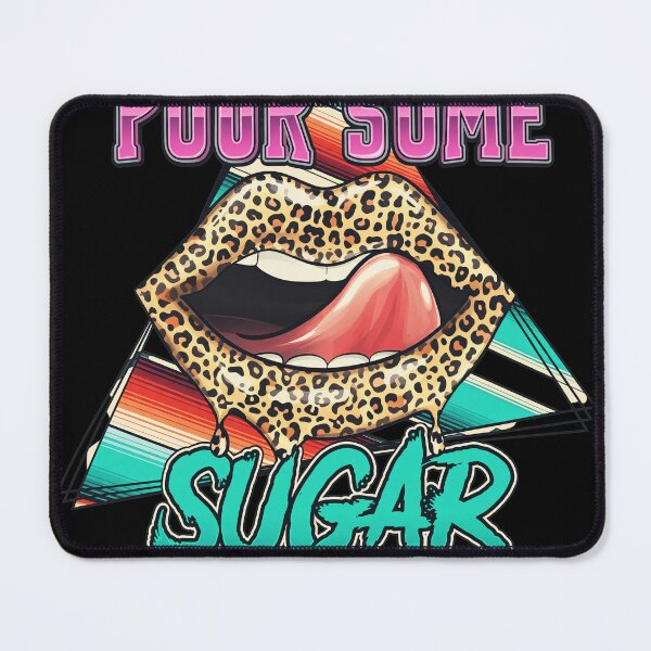 Item preview, Pour Some Sugar On Me Retro Lips Design designed and sold by GINAMILTON12.