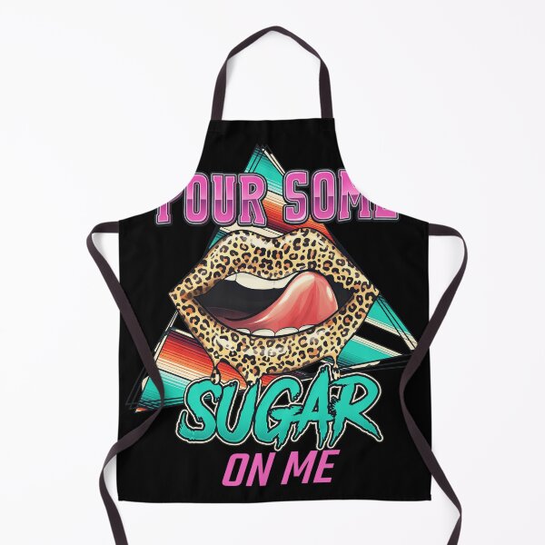 Item preview, Pour Some Sugar On Me Retro Lips Design designed and sold by GINAMILTON12.