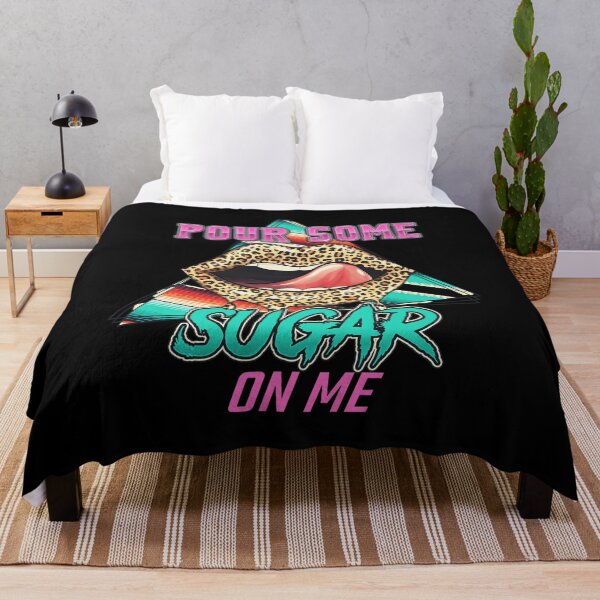 Item preview, Pour Some Sugar On Me Retro Lips Design designed and sold by GINAMILTON12.