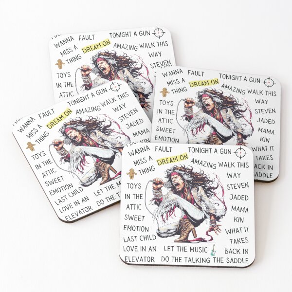 Item preview, Steven Tyler Art with Song Titles designed and sold by GINAMILTON12.