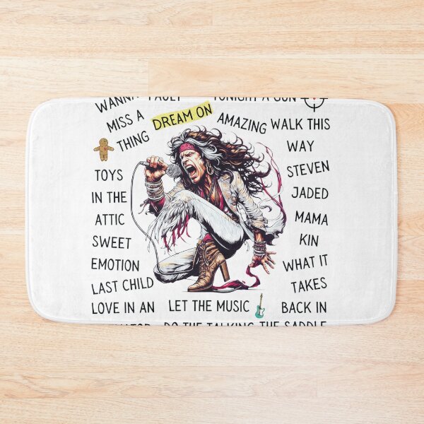 Item preview, Steven Tyler Art with Song Titles designed and sold by GINAMILTON12.