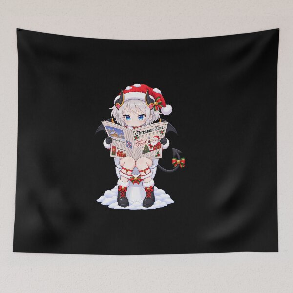 Item preview, Yori Princess Connect Christmas Newspaper Toilet Humor designed and sold by SolenneAzur.