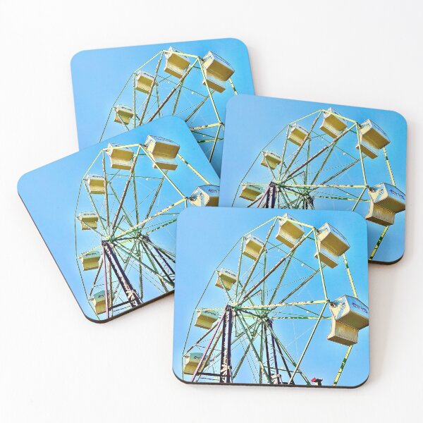 Item preview, Old Ferris wheel print color version  designed and sold by LumiaDesigns by Jordyn.