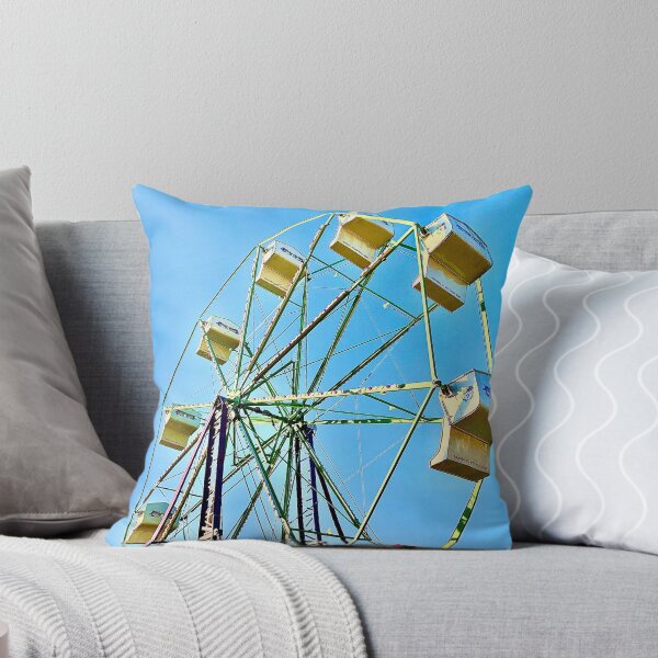 Item preview, Old Ferris wheel print color version  designed and sold by LumiaDesigns by Jordyn.